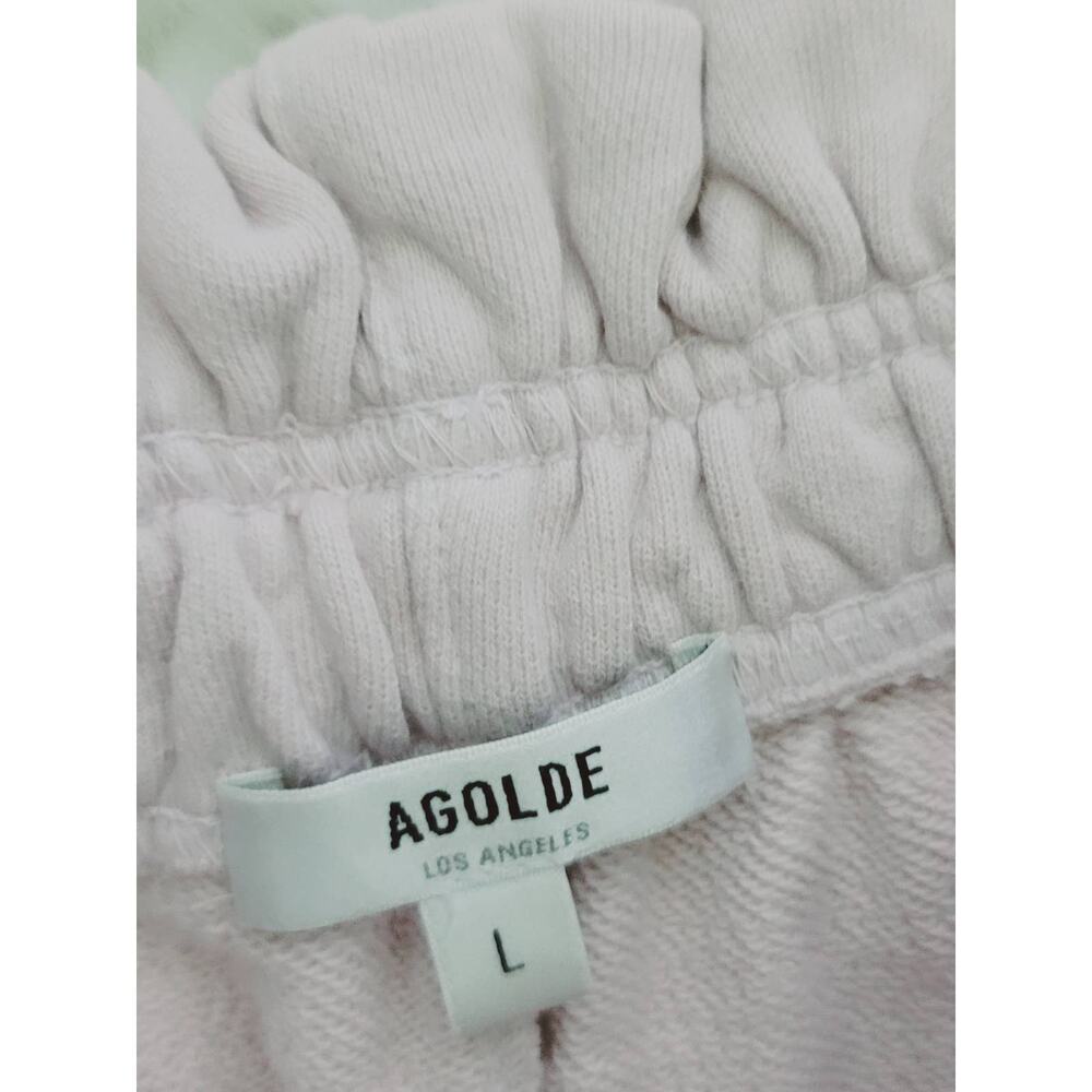 NWT AGOLDE Relaxed Paperbag Sweatpants - Large - Picture 6 of 7